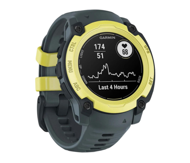 GARMIN Instinct E 40mm Żółtoniebieski (010-02932-01) - 1310376 - zdjęcie 3
